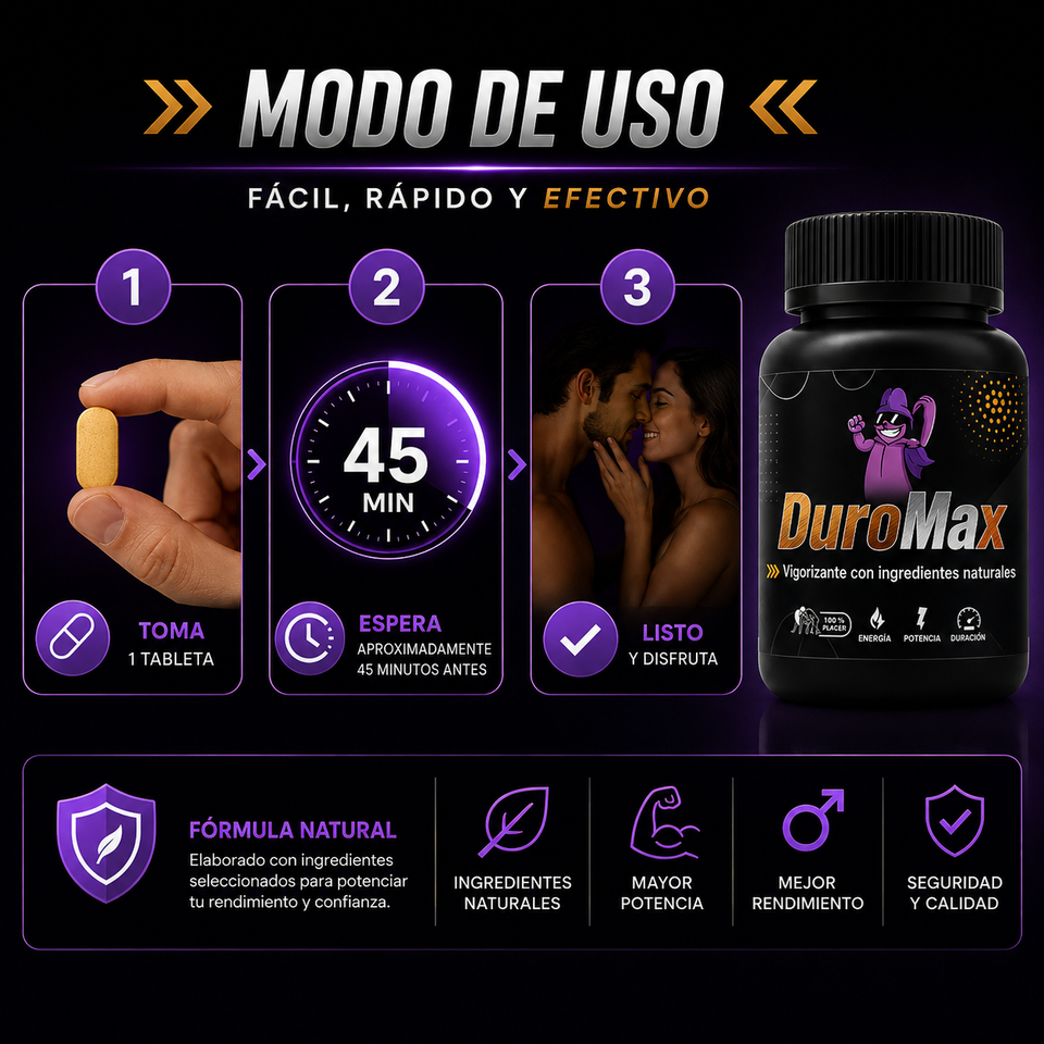 DUROMAX - VIAGRA 100% NATURAL
